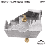 French Farmhouse Ruins - WWII Building