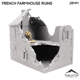 French Farmhouse Ruins - WWII Building