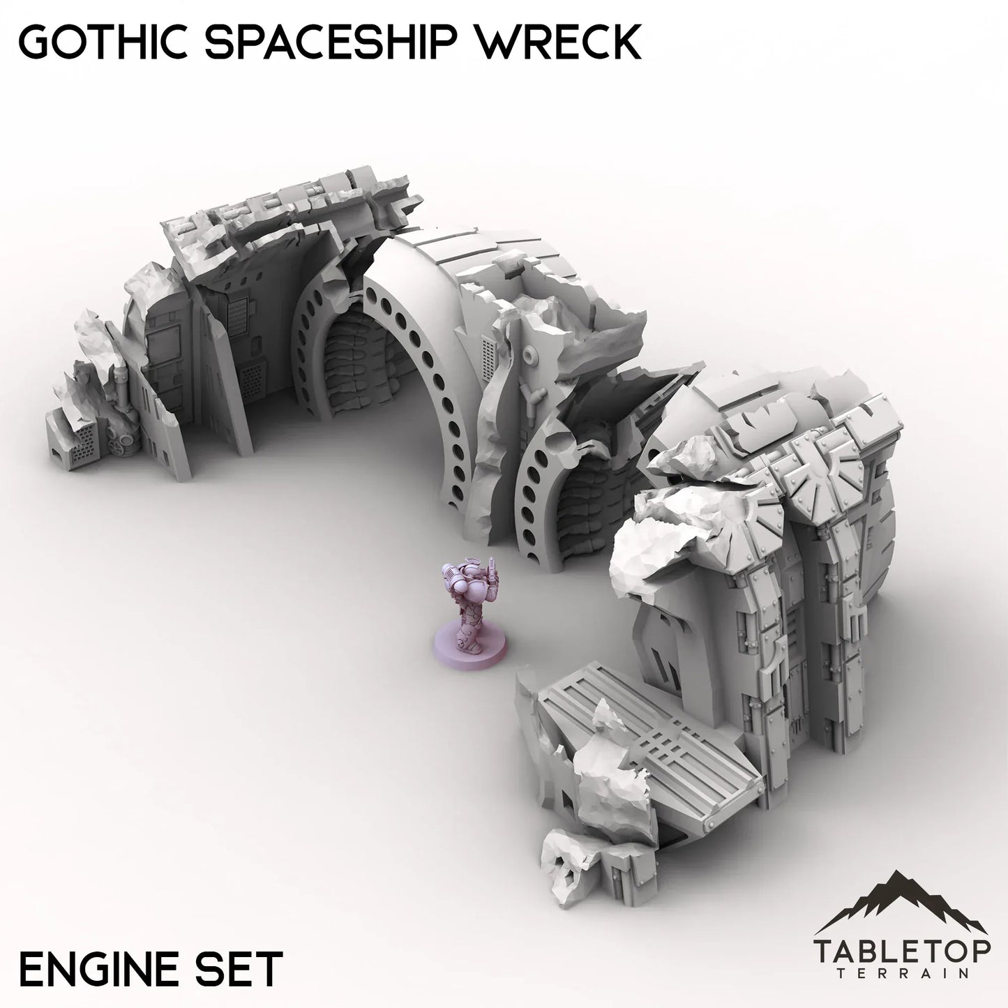Gothic Spaceship Wreck