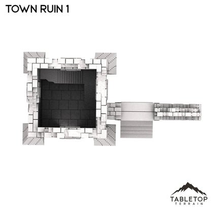 Monte Cassino Town Ruin 1