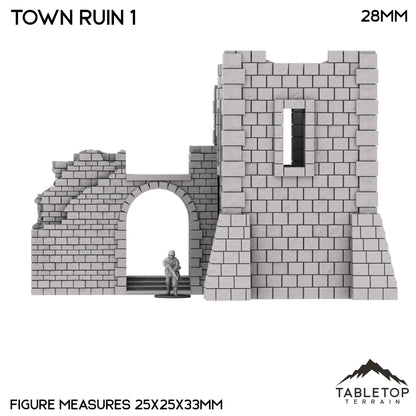 Monte Cassino Town Ruin 1