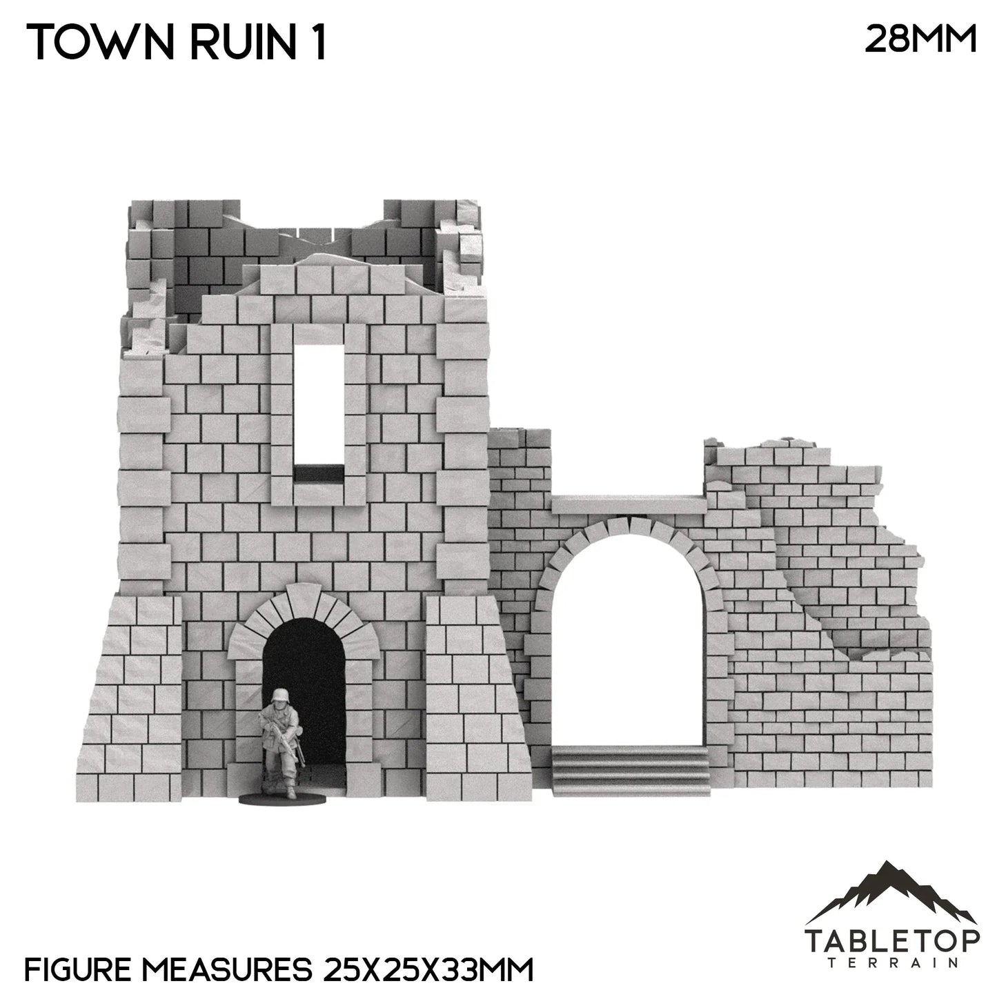 Monte Cassino Town Ruin 1
