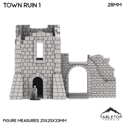 Monte Cassino Town Ruin 1