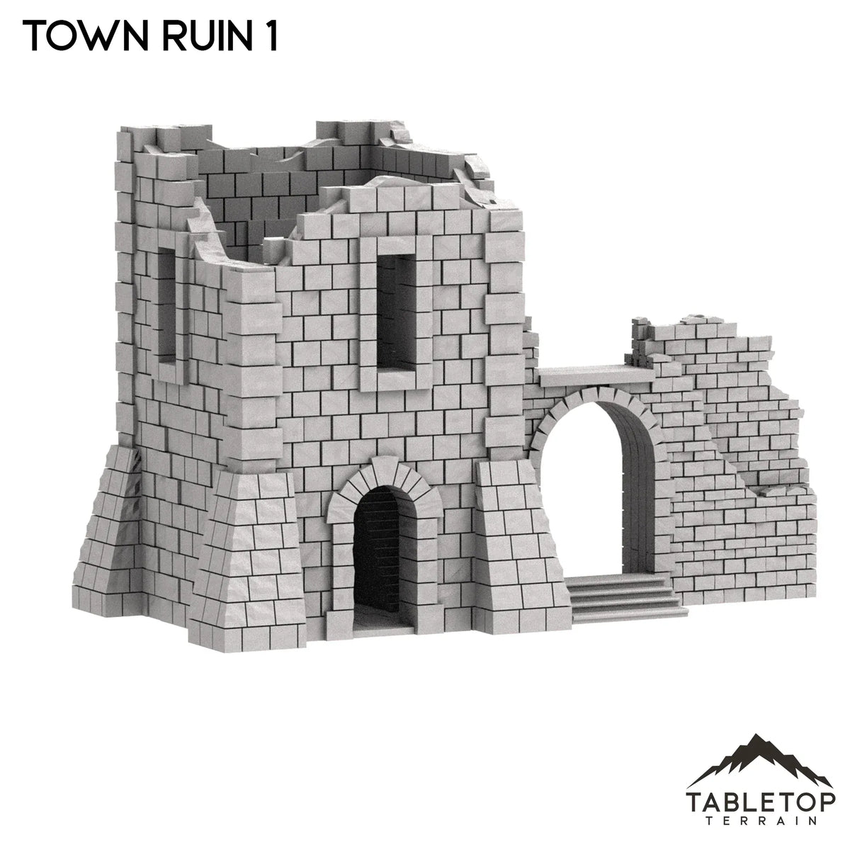 Monte Cassino Town Ruin 1