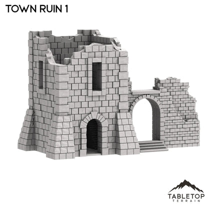 Monte Cassino Town Ruin 1