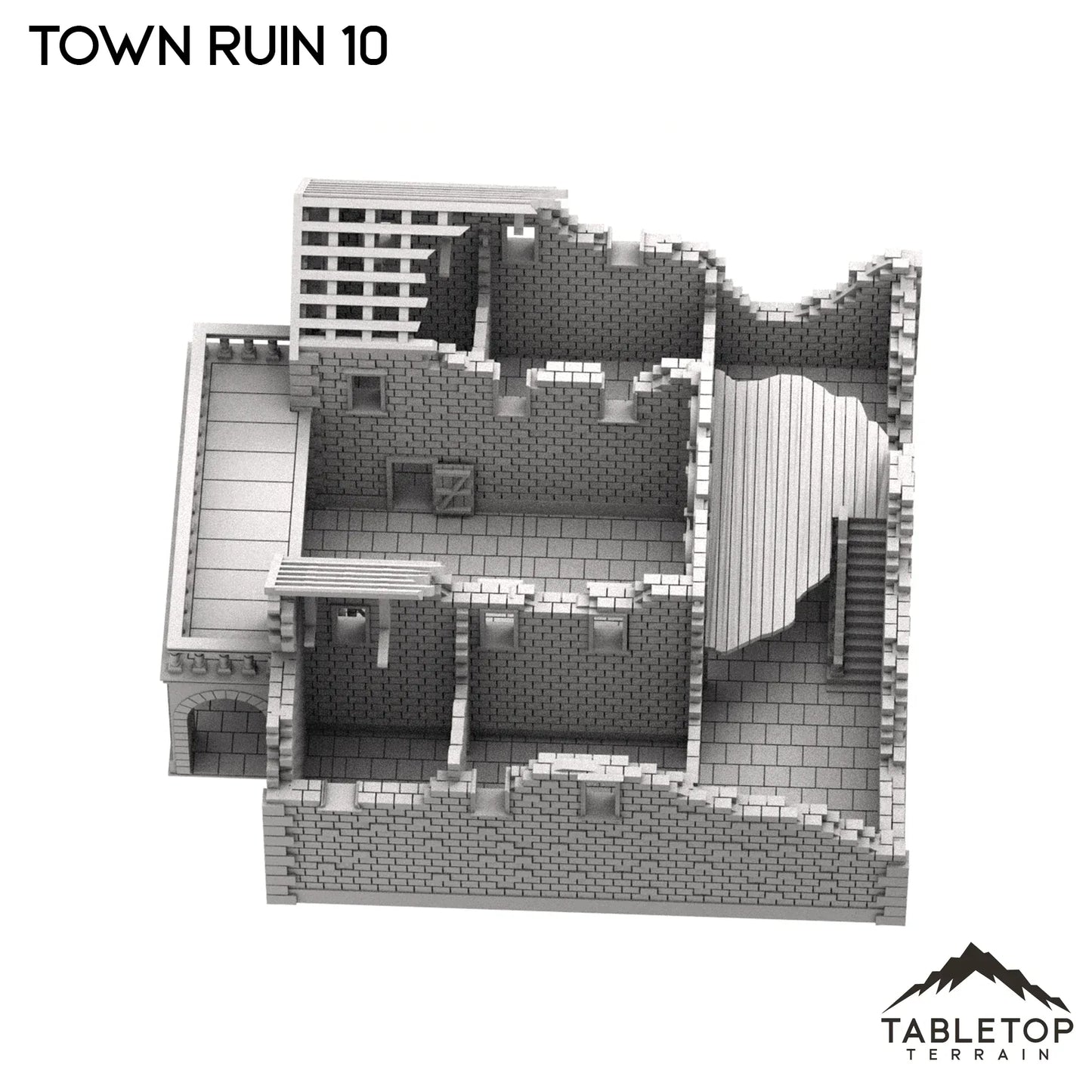 Monte Cassino Town Ruin 10
