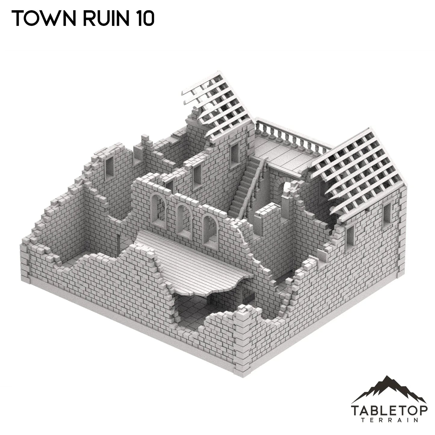 Monte Cassino Town Ruin 10