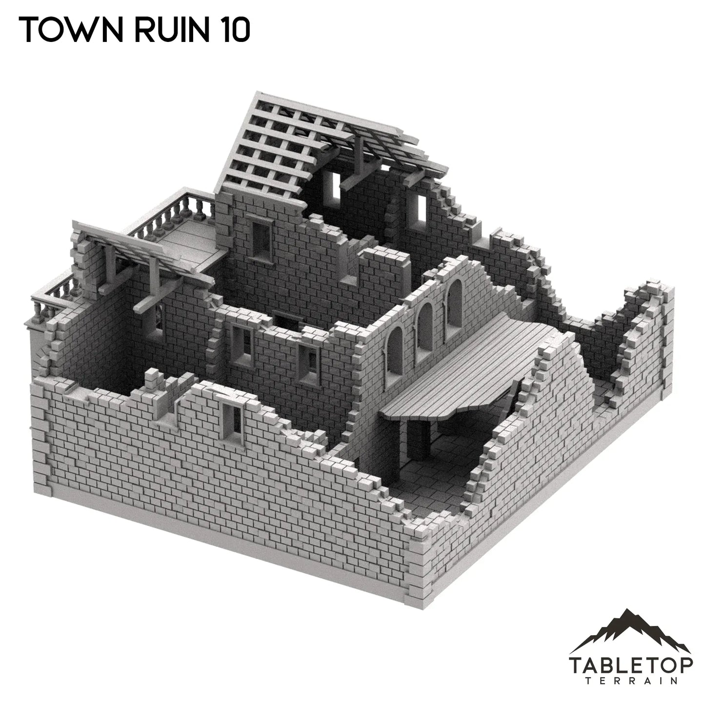 Monte Cassino Town Ruin 10