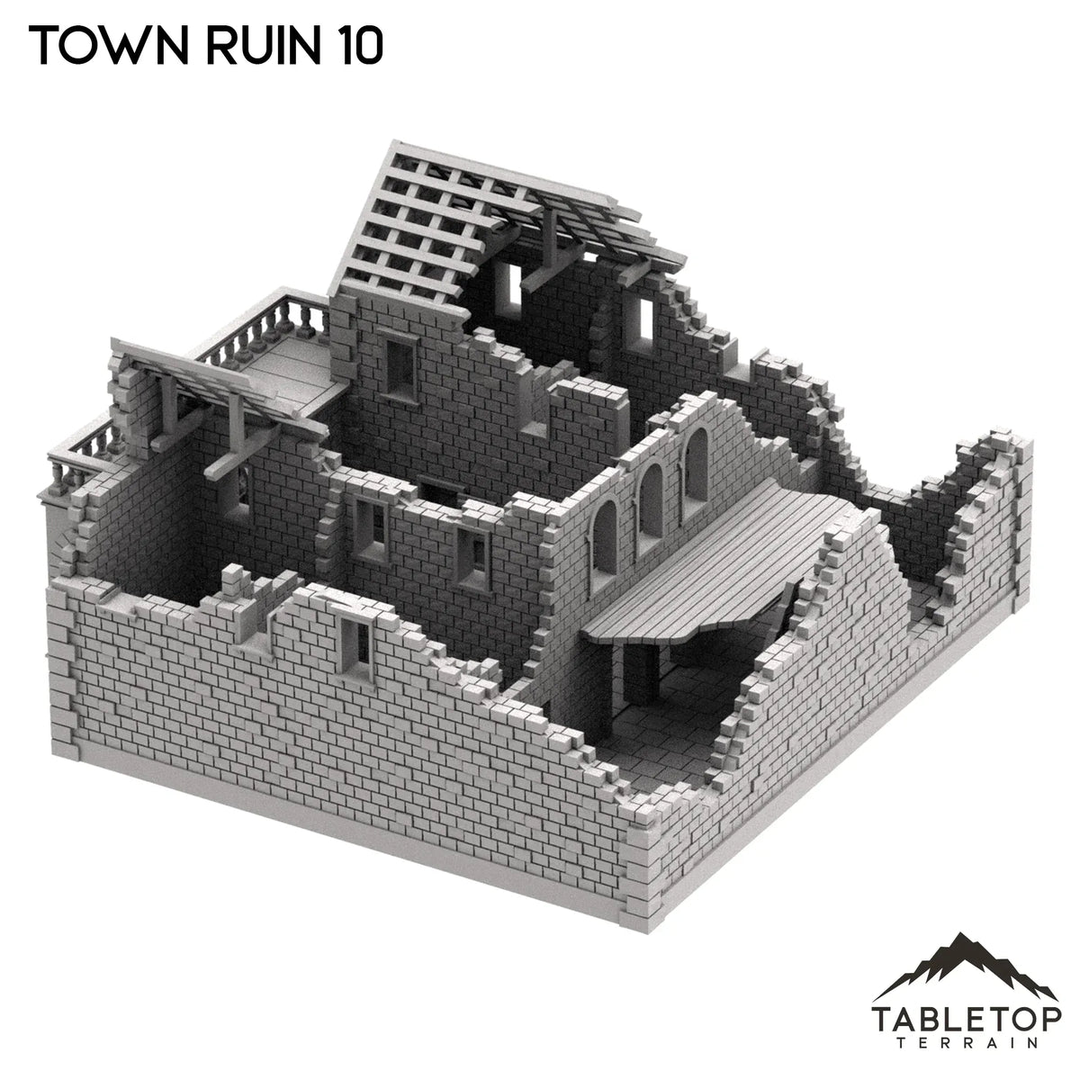 Monte Cassino Town Ruin 10