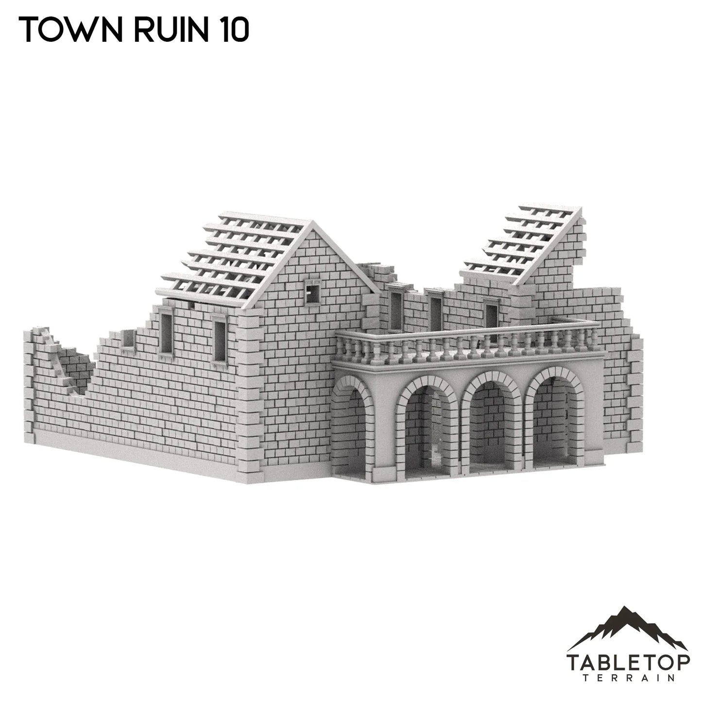 Monte Cassino Town Ruin 10