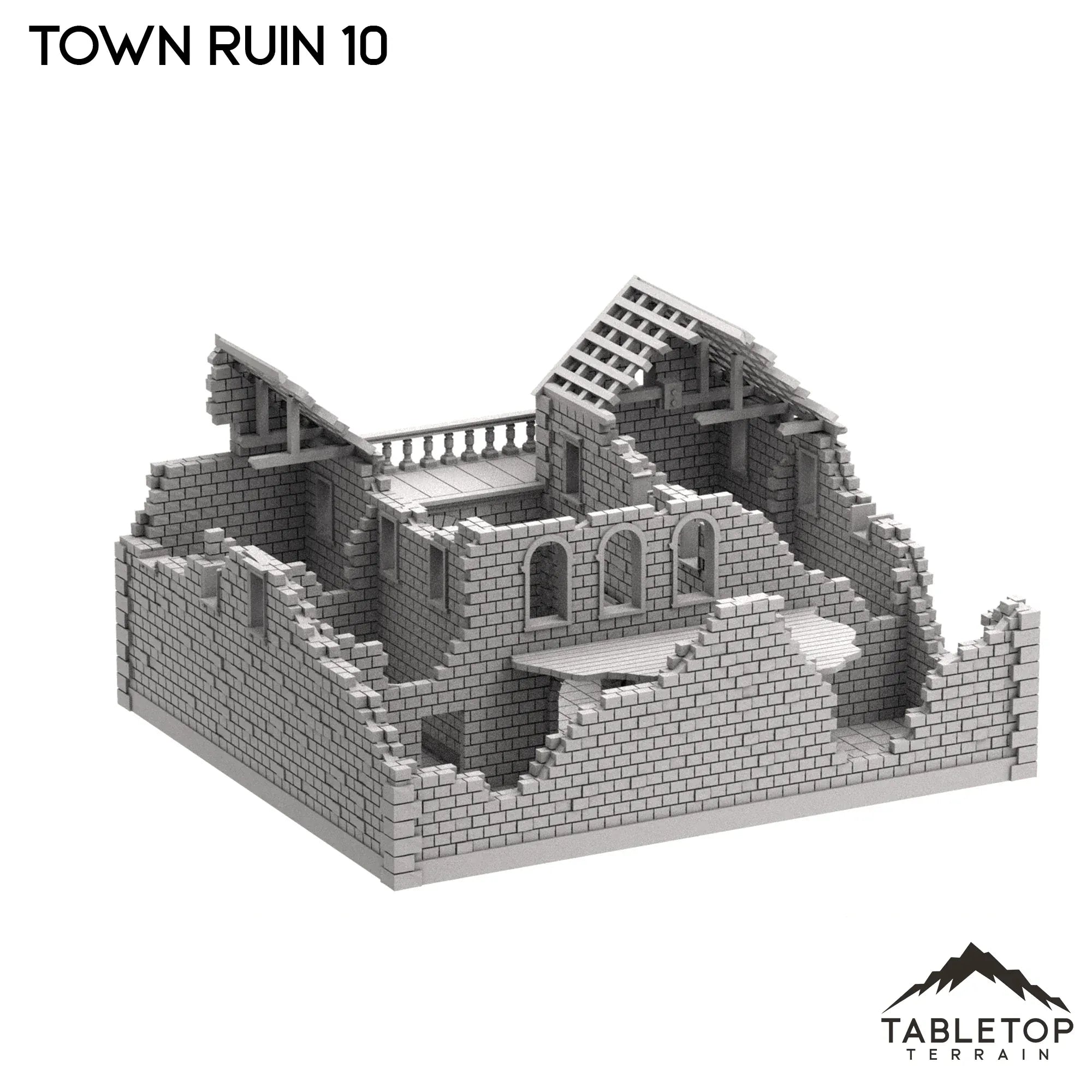 Monte Cassino Town Ruin 10