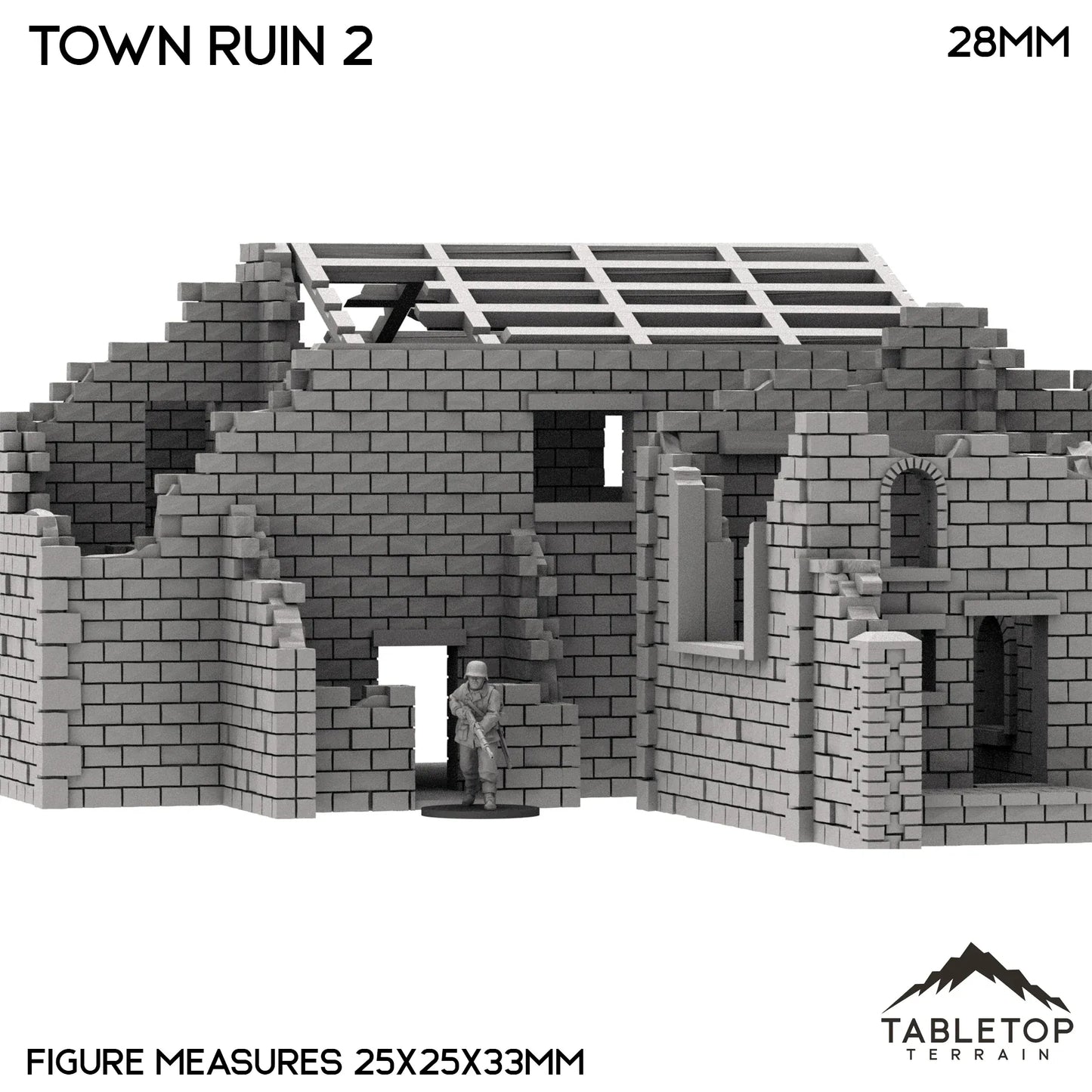 Monte Cassino Town Ruin 2
