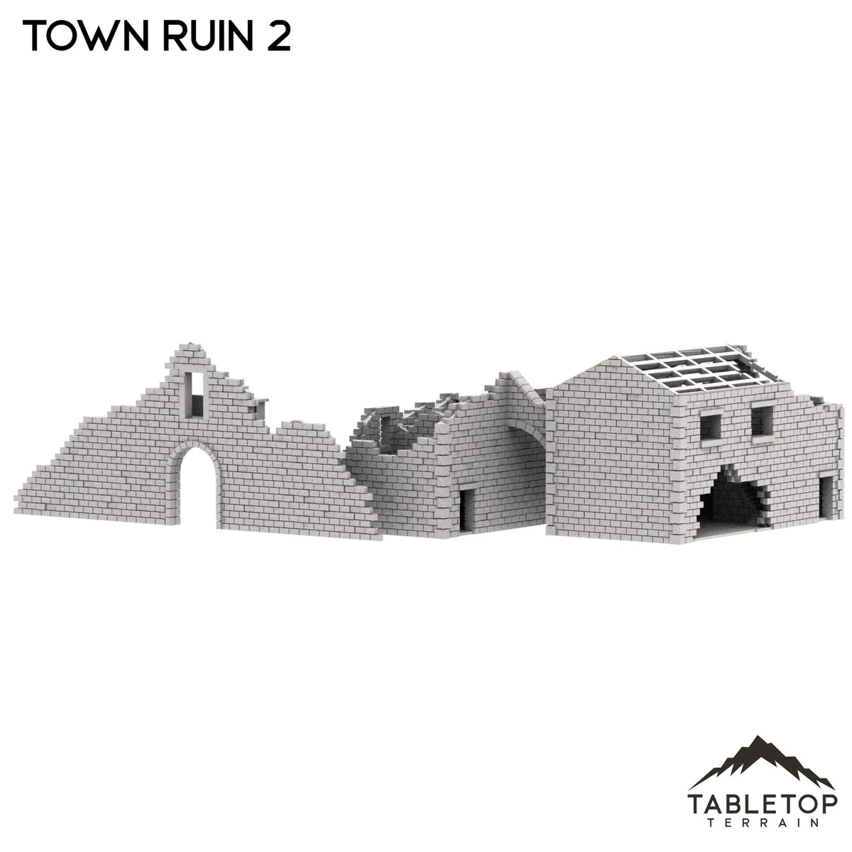 Monte Cassino Town Ruin 2