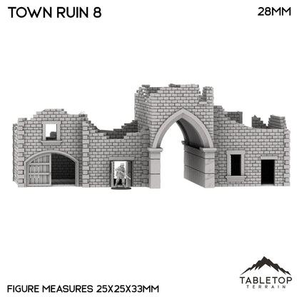 Monte Cassino Town Ruin 8