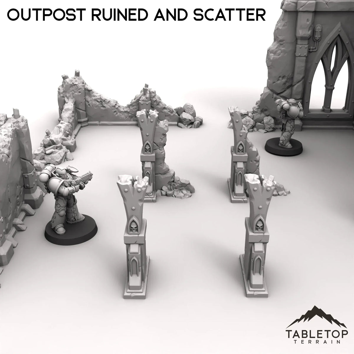Outpost Ruined and Scatter