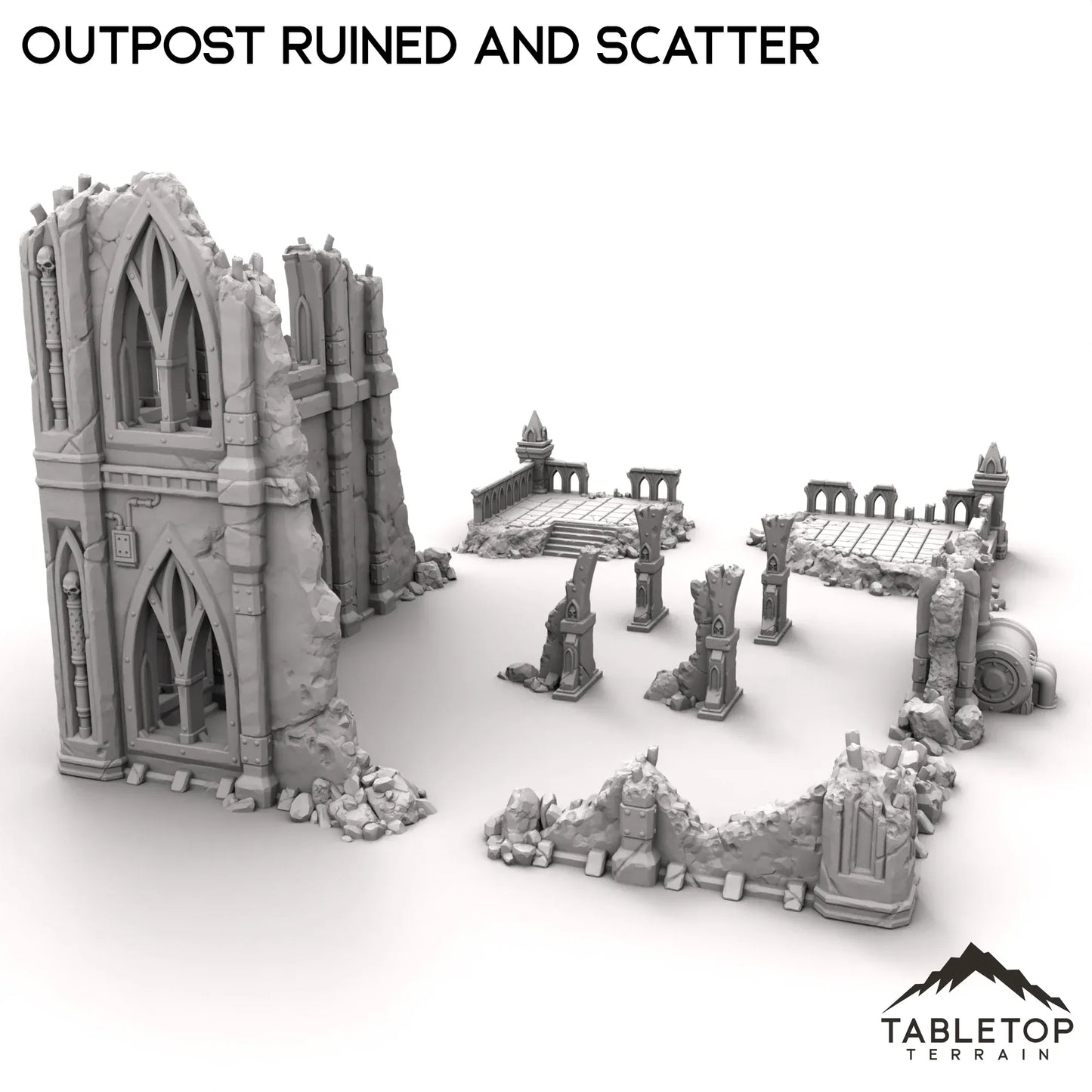 Outpost Ruined and Scatter