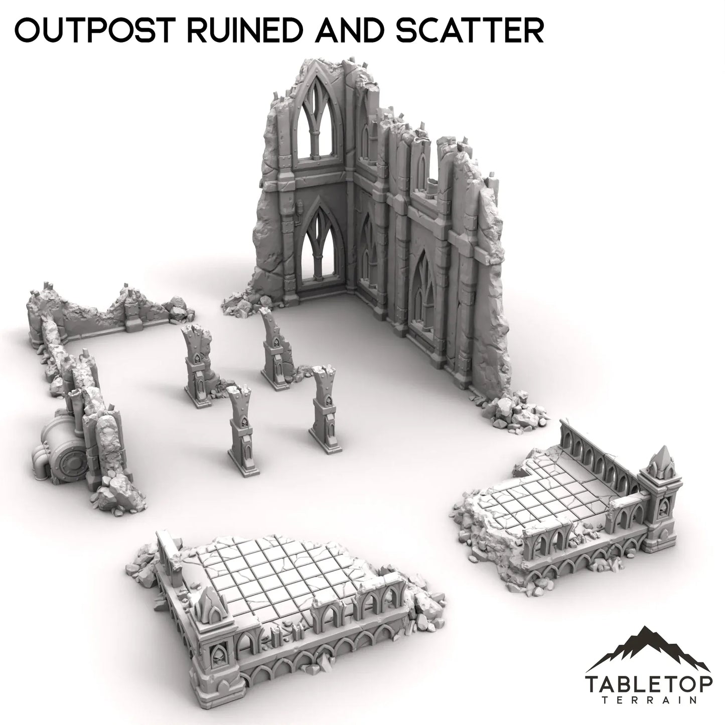 Outpost Ruined and Scatter