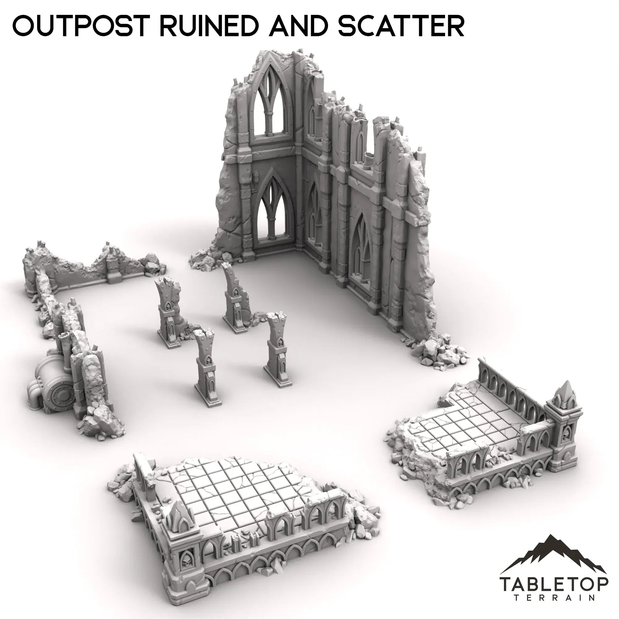 Outpost Ruined and Scatter