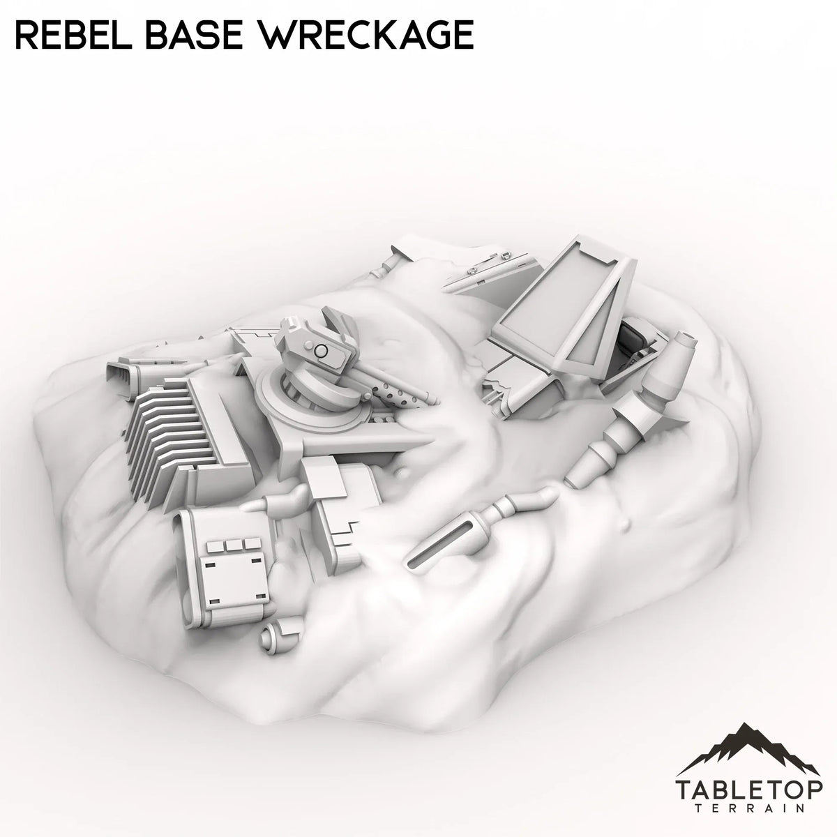 Rebel Base Wreckage
