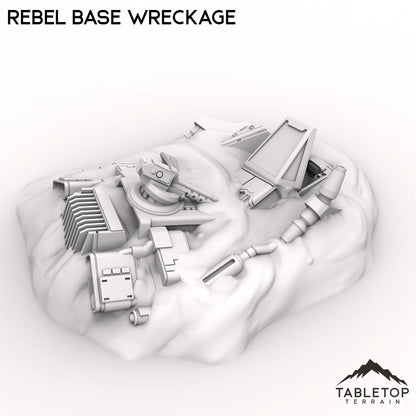 Rebel Base Wreckage