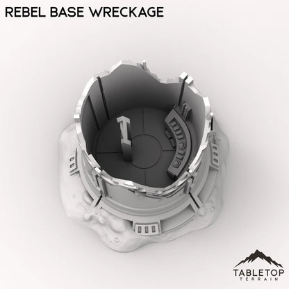 Rebel Base Wreckage