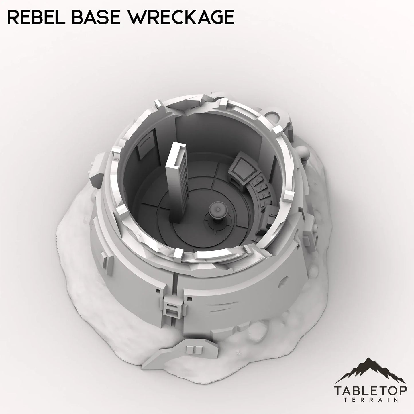Rebel Base Wreckage