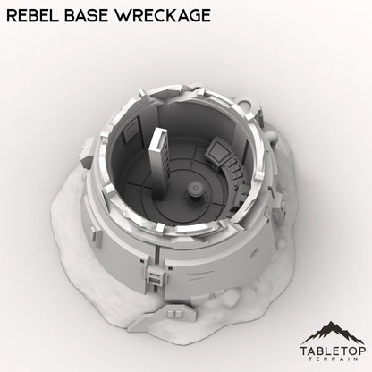 Rebel Base Wreckage