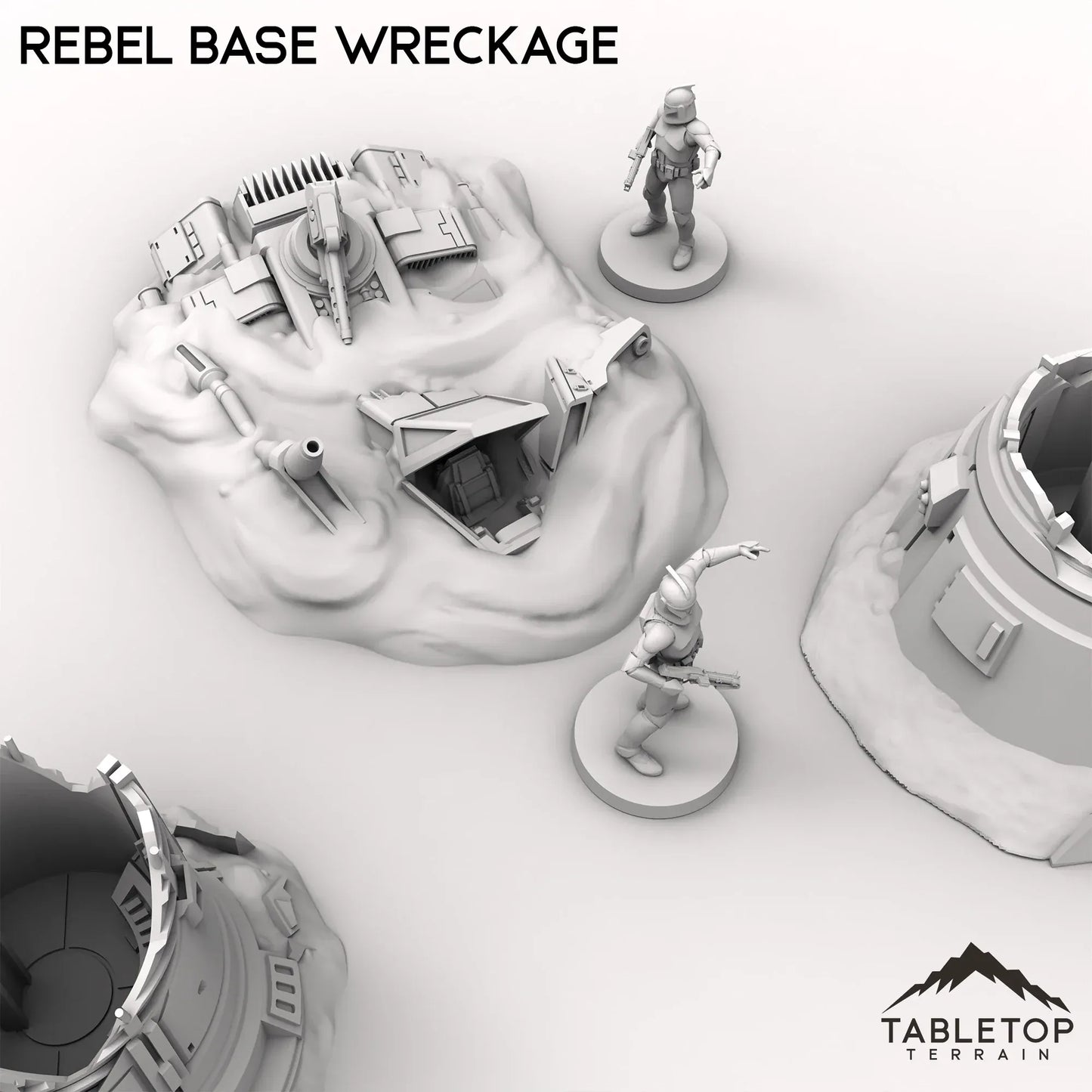 Rebel Base Wreckage