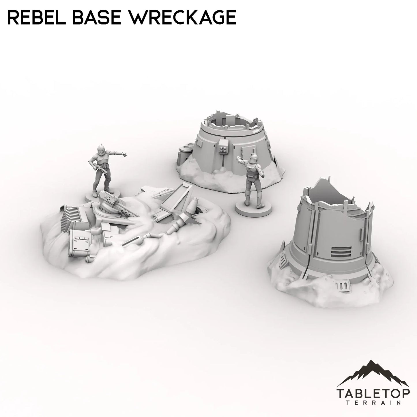 Rebel Base Wreckage