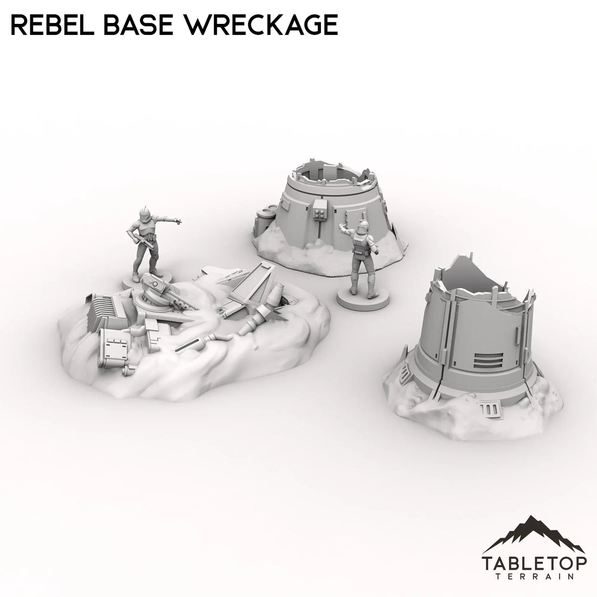 Rebel Base Wreckage