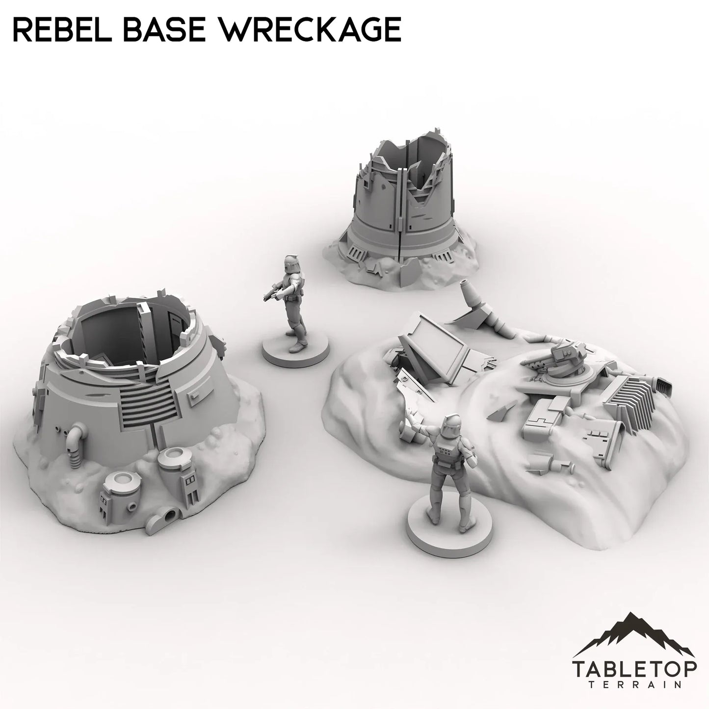 Rebel Base Wreckage