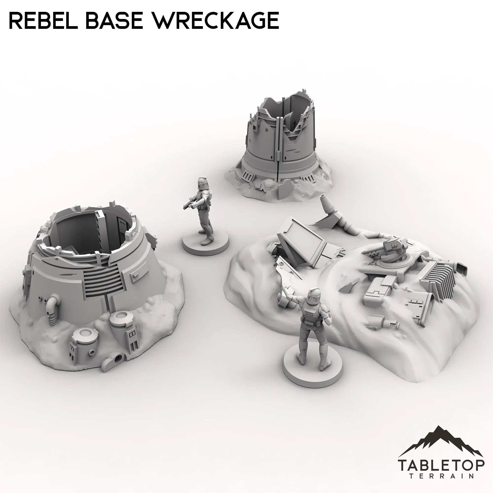 Rebel Base Wreckage