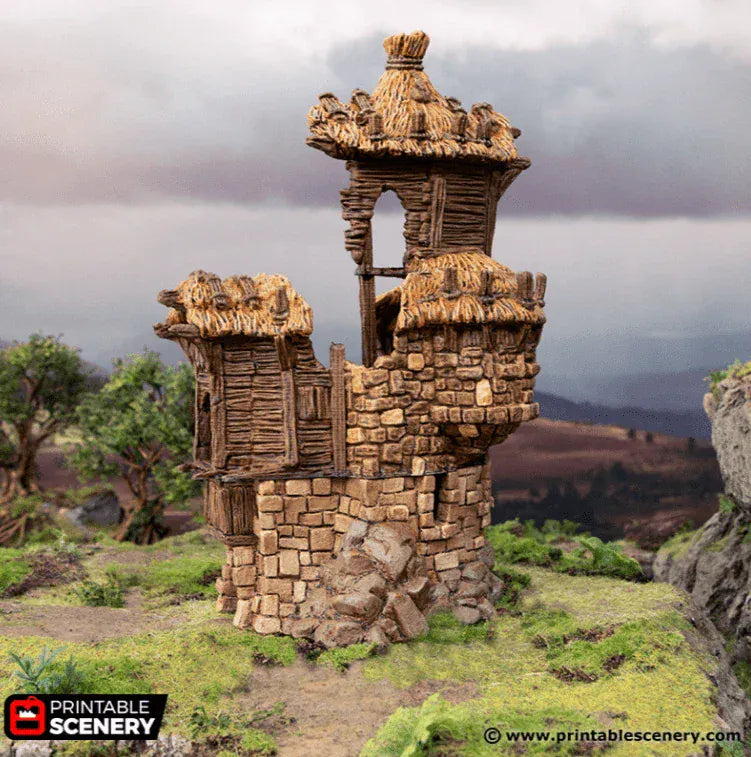 Ruined Barracks - Hagglethorn Hollow - Fantasy Ruins