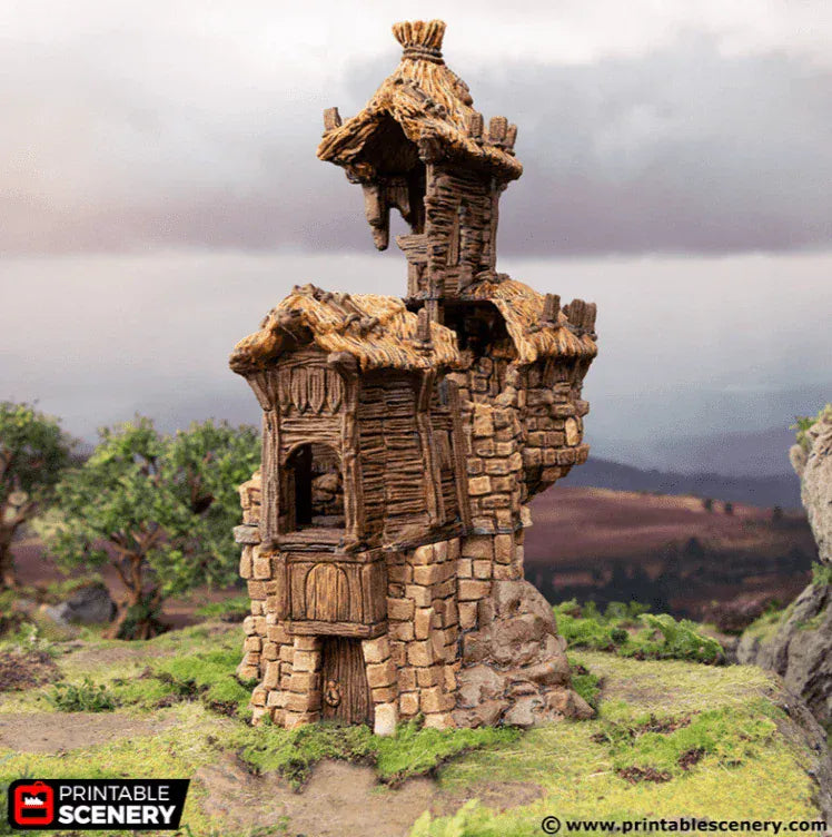 Ruined Barracks - Hagglethorn Hollow - Fantasy Ruins