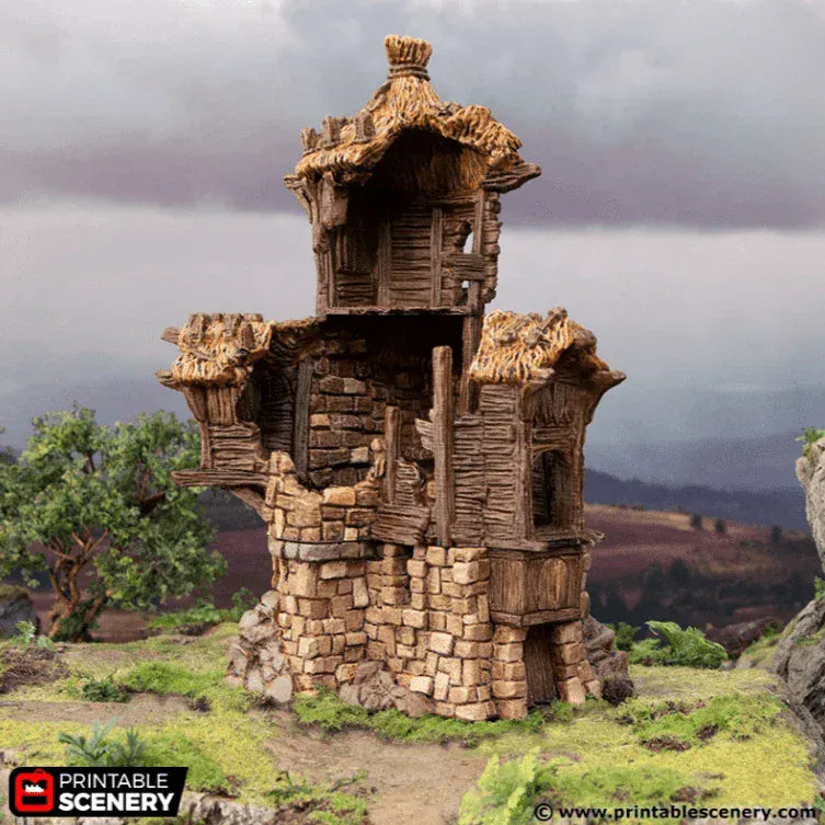 Ruined Barracks - Hagglethorn Hollow - Fantasy Ruins