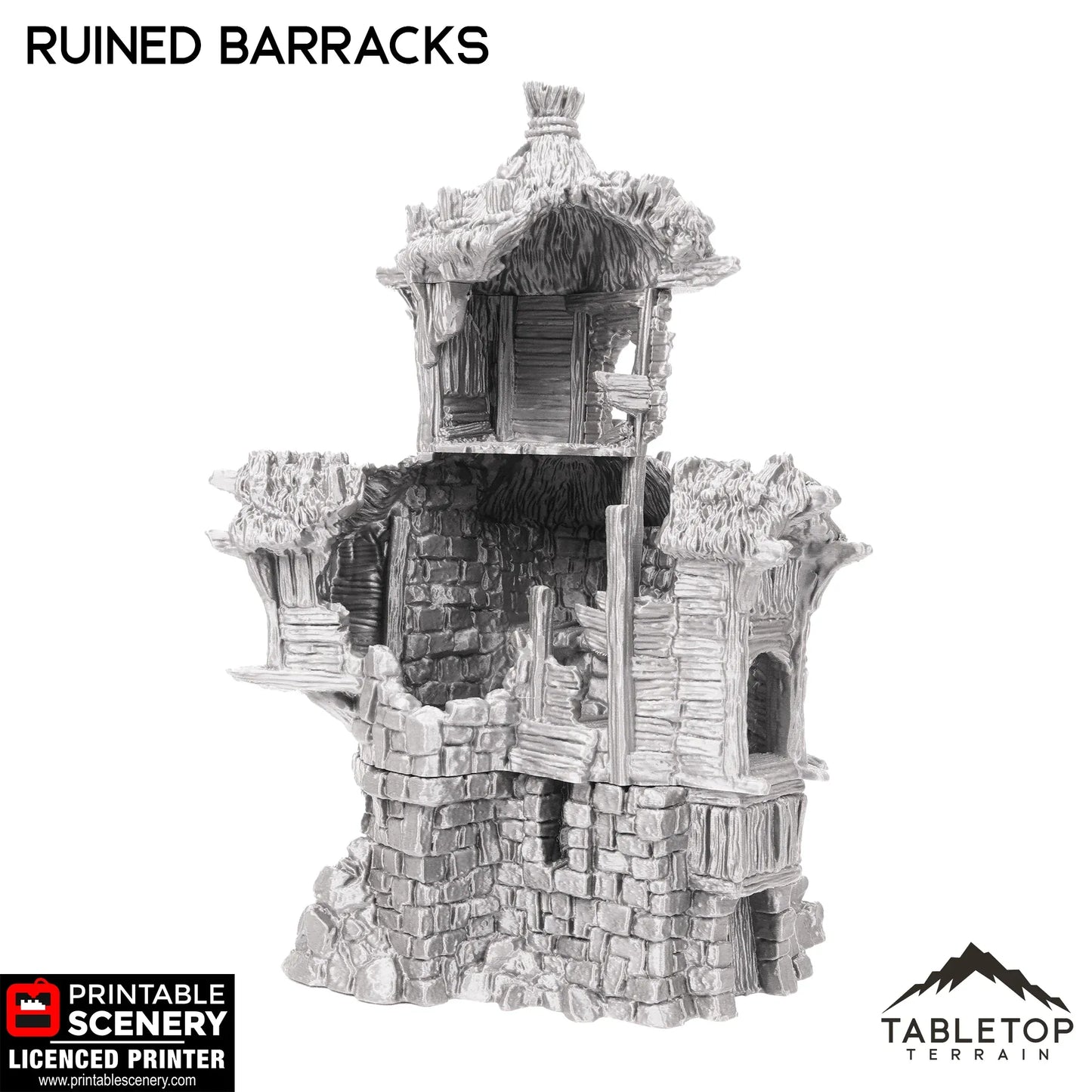 Ruined Barracks - Hagglethorn Hollow - Fantasy Ruins