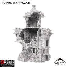 Ruined Barracks - Hagglethorn Hollow - Fantasy Ruins
