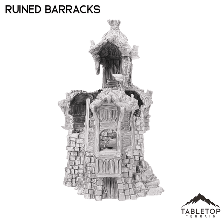 Ruined Barracks - Hagglethorn Hollow - Fantasy Ruins
