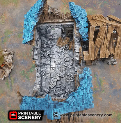 Ruined Blacksmith - Fantasy Ruins