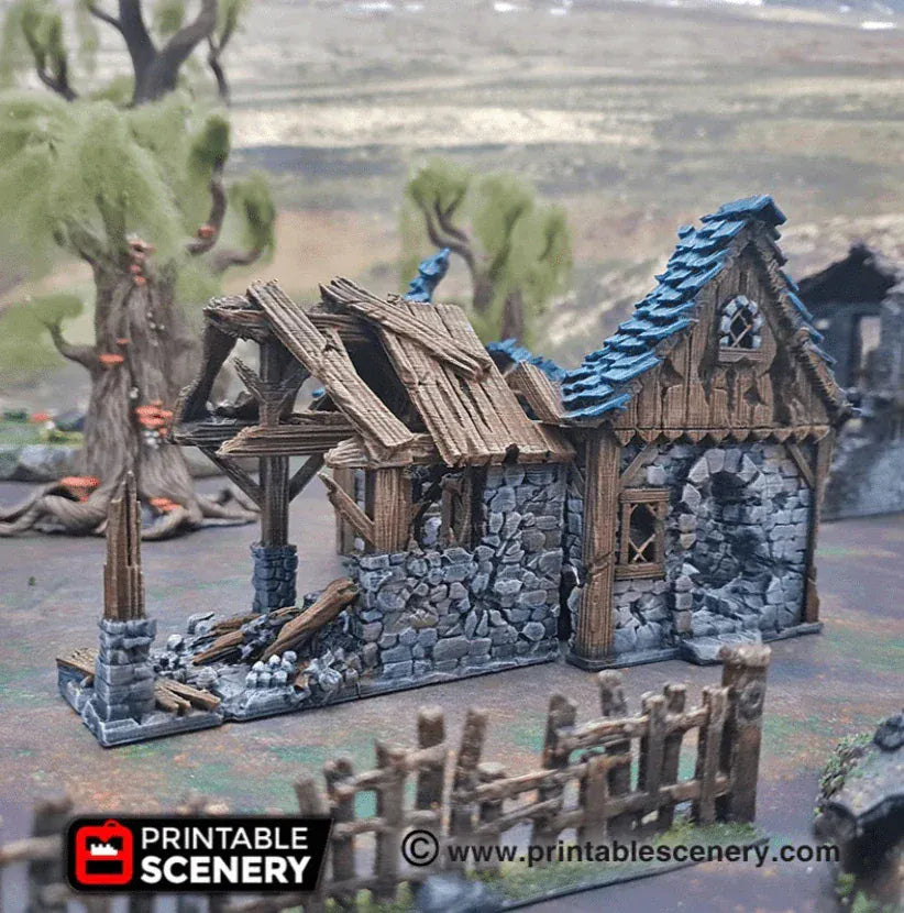 Ruined Blacksmith - Fantasy Ruins