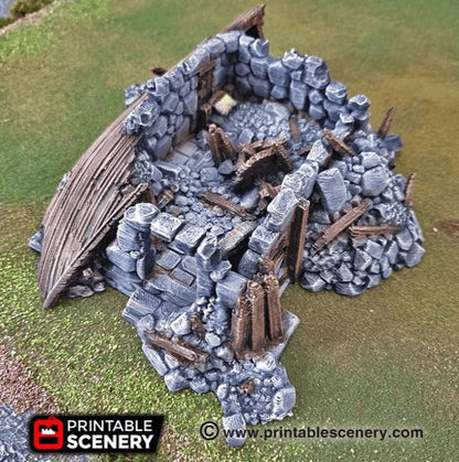 Ruined Boathouse - Fantasy Ruins