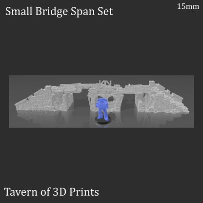 Ruined Bridge Spans - Fantasy Ruins