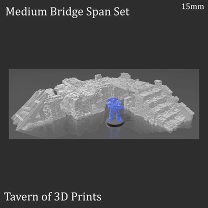 Ruined Bridge Spans - Fantasy Ruins