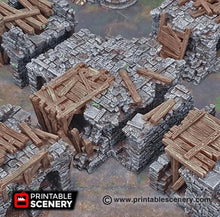 Ruined Bridge Spans - Fantasy Ruins