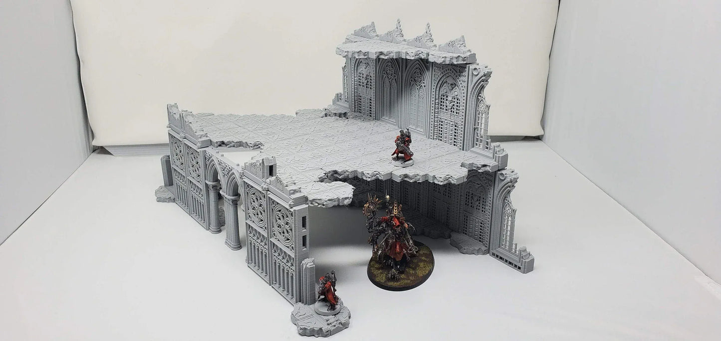 Ruined Cathedral Triforium - Openlock