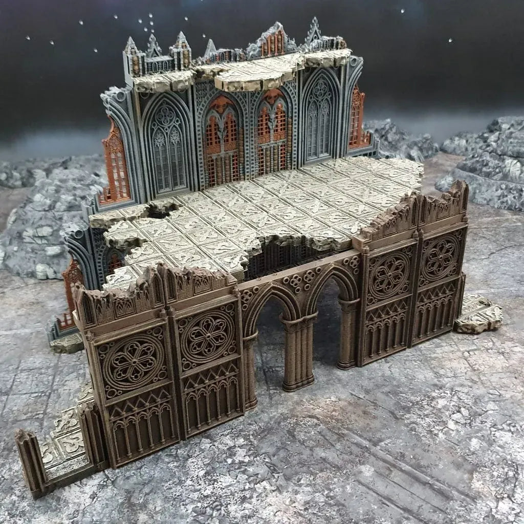 Ruined Cathedral Triforium - Openlock
