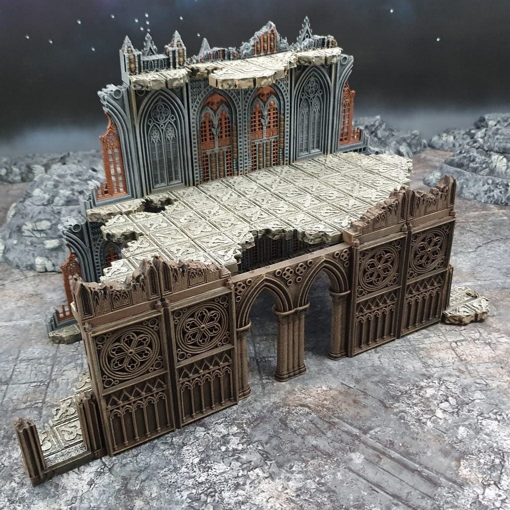 Ruined Cathedral Triforium - Openlock