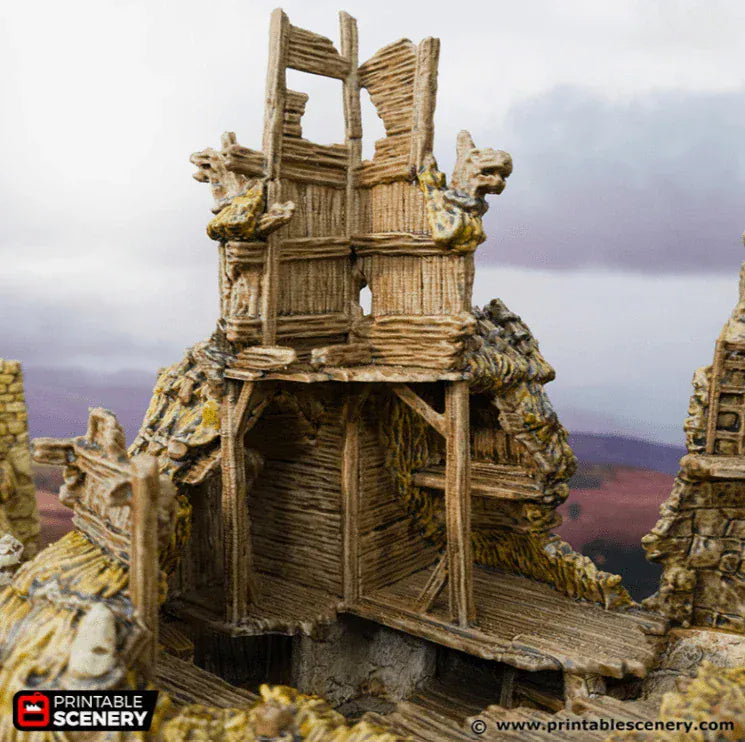 Ruined Chieftains Hall - Hagglethorn Hollow - Fantasy Ruins