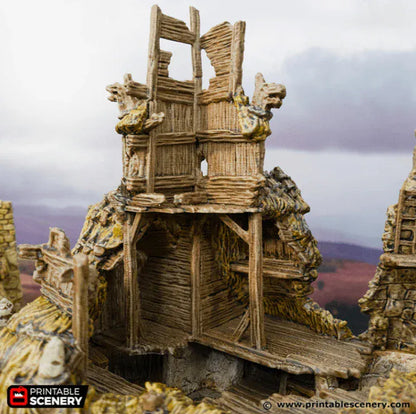 Ruined Chieftains Hall - Hagglethorn Hollow - Fantasy Ruins
