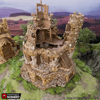 Ruined Chieftains Hall - Hagglethorn Hollow - Fantasy Ruins